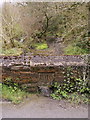 Date stone in bridge over Nant Elwyn