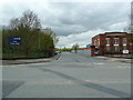 Road to HMP Forest Bank off Agecroft Road, Pendlebury