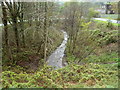 Glan Nant downstream, Senghenydd