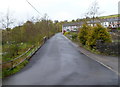 Looking uphill towards Woodland Terrace, Senghenydd