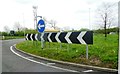 Roundabout on A50