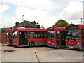 Dead buses, Acton Lane / North Acton Road, NW10