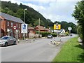 End of the 30mph speed limit in Llanbradach