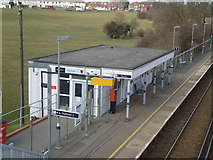 TR2452 : Aylesham railway station by Stacey Harris