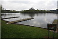 Landing stages in Tongwell Lake