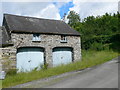 Old barn near Nant yr Onen Station 