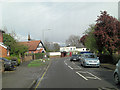 A3046 passes Chobham Village Hall