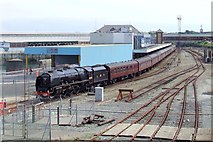 SH2482 : Holyhead Station by Kevin Williams