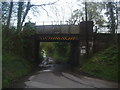 Railway bridge over New Barn Lane