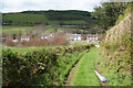 Bridleway getting near to the A44