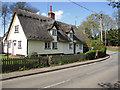 Thatched cottage in The Street, Stradishall