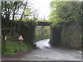 Former railway bridge at Meldon