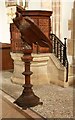 SE2293 : St Mary, Hornby - Pulpit & lectern by John Salmon