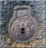 J5081 : Old gas cover, Bangor by Rossographer