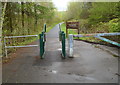 Entrance to Aber Cycleway, Abertridwr