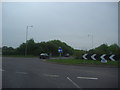 Roundabout on the junction of Greenbury Way and Margaretting Road