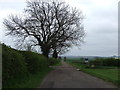 Chapel Lane, Foston, heading east