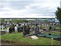 Acres of graves - view across the south-eastern section of Milltown