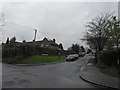 Looking from Petersfield Road towards Heatherfield