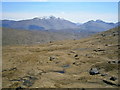 NN3931 : Moorland with Ben More in background. by Alan Barlow