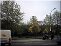 Bus stop, New Kent Road, London