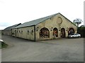 Former goods shed at Higham railway station (closed)