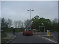 Roundabout on Darby Green Road