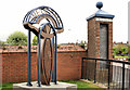 "Welcome to the Shankill" sculpture, Belfast