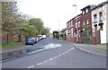 Hall Lane - viewed from Green Lane