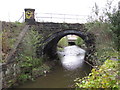 River Sheaf passes under main railway line into Sheffield