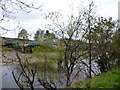 Haltwhistle: Pedestrian bridge over River Tyne