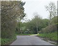 A bend in Siston Lane