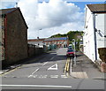 Solar panels on a King Street house, Abertridwr