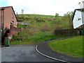 High ground on the south side of Coed-y-pica and Bronmynydd, Abertridwr