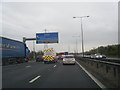 M6 south near Rough Wood Country Park