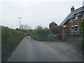 Hendre Road looking east