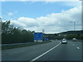 M4 westbound at Cefn Parc