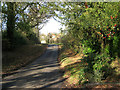 SP1267 : North end of Perry Mill Lane looking north by Robin Stott