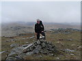 NN2711 : Beinn Dubh Corbett top of a Munro 773m by Liz Gray