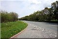 NY3467 : The A6071 towards Longtown by Ian S
