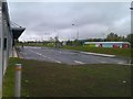 Traffic-free zone in front of terminal building, George Best Belfast City Airport