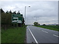 A142 heading east towards Newmarket