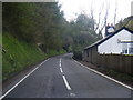 A466 looking north in Buckholt Wood