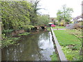 Stream - viewed from Leicester Road