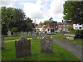 All Saints, Whiteparish: churchyard (P)