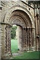 SJ7314 : Lilleshall Abbey: west door by Christopher Hilton
