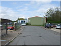 Road on industrial estate, Elmswell