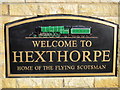 Welcome to Hexthorpe, home of the Flying Scotsman