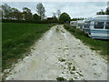 Caravans at Lower Claverham Farm