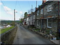 Terraced cottages on the roadside